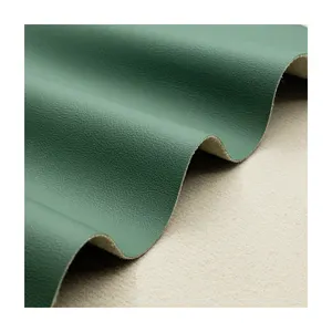 Harga pabrik desain kulit sintetis Pvc gandum kecil untuk Sofa, kustom kulit lembut imitasi ramah kulit