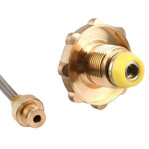 Adaptateur de <span class=keywords><strong>tuyau</strong></span> pour tête de four extérieur IRONDONEKY, adaptable à un bouteille de <span class=keywords><strong>gaz</strong></span> liquéfié - Product Image 3