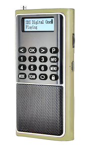 LCJ L-338DAB portable poche auto numérique <span class=keywords><strong>FM</strong></span> <span class=keywords><strong>DAB</strong></span> radio avec Titane alliage <span class=keywords><strong>antenne</strong></span> - Product Image 3
