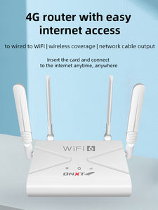 Router CPE Portátil Inteligente 4G y Wi-Fi de 300 Mbps con Ranura para Tarjeta SIM, 4 Antenas Externas, WPA2-PSK, para Uso en Exteriores - Product Image 6