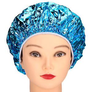 <span class=keywords><strong>Bonnet</strong></span> Thermique Professionnel en Feuille Métallique <span class=keywords><strong>pour</strong></span> <span class=keywords><strong>Masque</strong></span> Capillaire, Coloration et Permanente – Maintien de la Chaleur - Product Image 1