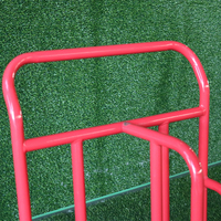 Chariot de rangement mobile pour équipement de football Iron Hat Cone Cart, avec roues, démontable, personnalisable avec logo, professionnel