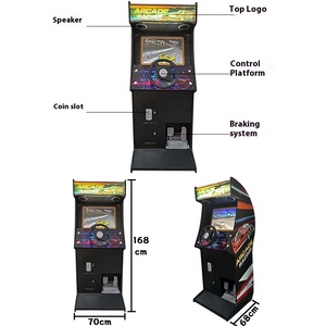 เครื่องเล่นเกมแข่งรถอเนกประสงค์แบบหยอดเหรียญ - เครื่องเล่นเกมส์สำหรับบ้านระดับมืออาชีพ รับประกัน 1 ปี ภาษาอังกฤษ - Product Image 4