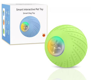 USB Charging Remote Control Interactive Toy <b>Ball</b> Silicone Bite-Resistant Cat Dog Light Automatic Rolling Pet Movement Toy 80cm - Product Image 5