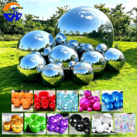 Ballons Miroir Gonflables 2026 Prix Usine, Grandes Boules Brillantes Suspendues, Décoration Gonflable Double Couche pour Mariage, Fête, Événement