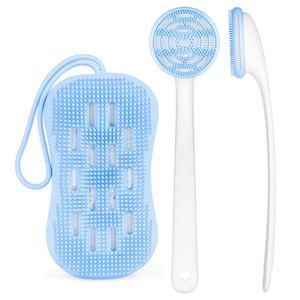Nuevas Ideas: Esponjas Corporales de Lufa, Esponja de Baño Exfoliante en Seco, Cepillo Corporal de Silicona para Ducha, Exfoliante de Espalda de Silicona - Product Image 2