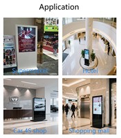 Kiosco Tótem con Pantalla Táctil LCD, con Clasificación IP54, Sistema Operativo Android/Windows, CMS Basado en la Nube, para Ascensores, Compras, Minoristas y Señalización