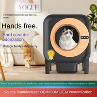 Neues Design große 70L Roboter Haustier Kitty Auto Toliet elektrische geschlossene selbst reinigende intelligente automatische Katze kleine Box