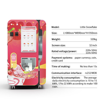 Máquina Expendedora Automática de Helados para Venta a Agencias, Máquina Expendedora Comercial de Helados Suaves para Red de Distribuidores Regionales