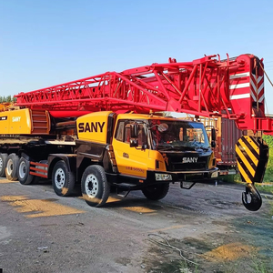 Grue mobile Sany 100 tonnes, certifiée EPA, performances sûres et stables, idéale pour les travaux de levage sur chantier - Product Image 1