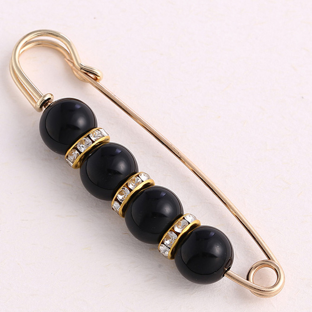 Perle noire YZ013, 7,5 cm