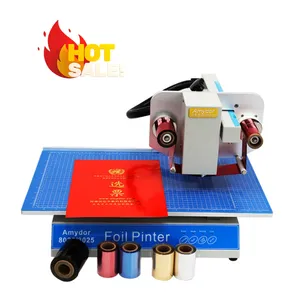 Electronic Binding Machine Hot Foil Stamping Machine Digital Foil Printer Paper Book Bronzing Machine