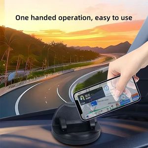 Support de <span class=keywords><strong>téléphone</strong></span> portable réglable pour tableau de bord de voiture avec plaque d'immatriculation de stationnement <span class=keywords><strong>temporaire</strong></span> pour lit ou bureau - Product Image 4
