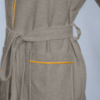 Peignoir Kimono Personnalisé pour Hôtel et Spa, Col Kimono, Unisexe, Lavable en Machine, Vêtement de Nuit, Vente Directe Fabricant