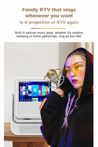 C3 Flick thông minh chiếu với màn hình cảm ứng Pad Android OS 5 gam Wifi Bluetooth 4k Máy chiếu & trình bày thiết bị - Product Image 5