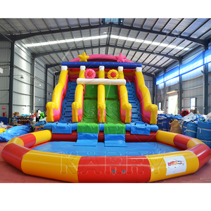 Castillo de salto inflable de PVC comercial para niños, puente hinchable grande para interiores/exteriores para eventos escolares o uso doméstico - Product Image 1