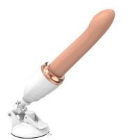 Automatische G-Punkt Schub Einziehbare Sexspielzeug Weiche Teleskop Dildo Vibrator Weibliche Masturbation Sex Maschine für Frauen