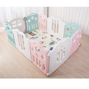 Intérieur Bambin Clôture En Plastique Bébé Adultes Amovible <span class=keywords><strong>Pliant</strong></span> <span class=keywords><strong>Parc</strong></span> - Product Image 4