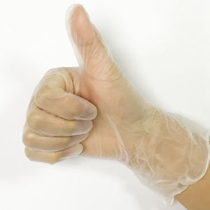 Food Service Disposable <b>Vinyl</b> <b>Gloves</b> 24CM Length Silicone-Free Powder-Free Smooth Fingertips Texture Customizable Non Sterile - Product Image 5