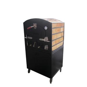 Bakery Equipment Commercial Middle <span class=keywords><strong>2</strong></span>-Layer Wood Fired Pizza Oven For Sale - Product Image 1