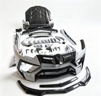 Kit carrosserie M-style amélioré en fibre de carbone, pare-chocs avant, pare-chocs arrière, jupes latérales pour Lamborghini URUS 2018+, pièces de tuning automobile
