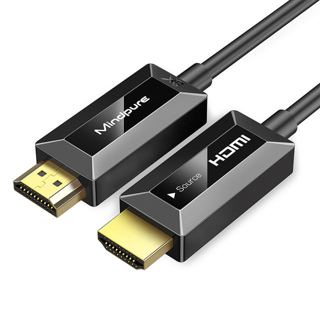 Mindpure Engineering Pro 8K Fiber Optic HDMI 2.1 Cable 48Gbps 8K 60Hz 4K 144Hz EARC Silicon Line Chip for Home Theater Projector