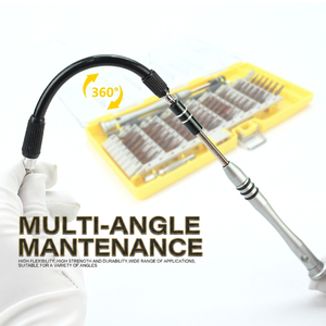 Juego de destornilladores 60 en 1, kit de herramientas de reparación de teléfonos móviles de acero de aleación S2 - Product Image 3