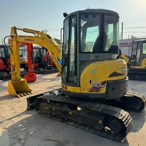 זול מיני יאנמר משומש YANMAR55 VIO55 5 טון יפן מכונות בנייה משומשות מקוריות חופר זחל הידראולי