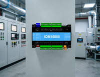Module d'E/S à distance Sunfull IOM16800 Modbus RTU, 16 entrées numériques, 8 sorties numériques, RS485, sortie relais 220V 5A pour l'automatisation