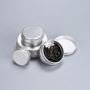 10g 20g 30g 60g 100g Empty Matte Metal Aluminum Screw Cap Tin Solid Perfume Can Storage Balm Oils Tea Skin Care <b>Lipstick</b> <b>Custom</b> - Product Image 3