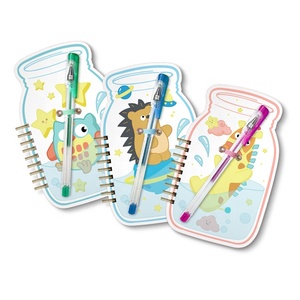 School <strong>Suppliers</strong> <strong>Notepad</strong> Wholesale Diary Stationery Journal Notebook Cartoon Spiral <strong>Notepad</strong> <strong>With</strong> <strong>Pen</strong> - Product Image 2