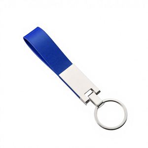 Customized Brand Luxury Full Customized Logo Embossed Logo <b>Leather</b> Laser Logo Metal <b>Leather</b> <b>Keychain</b> - Product Image 2