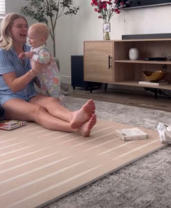 Chất lượng cao độ dày không độc hại EVA bọt + 120*160 cm 6 cái một bộ + lồng vào nhau in unisex bé chơi Mat - Product Image 3