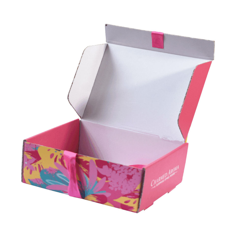 Custom Printed Logo High Quality Recyclable Corrugated Mailer Folder ...