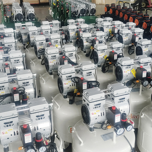 Professional Dental 25 Liter <b>AC</b> Power Vertical Oil Free Low-noise <b>Portable</b> Piston Air Compressor - Product Image 5