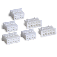 PHD2.0mm pas Double rangée prise de coque en caoutchouc 4P/6P/8P/10P/12P/14P ~ 24P connecteur 100 pièces en-têtes et boîtiers de fil
