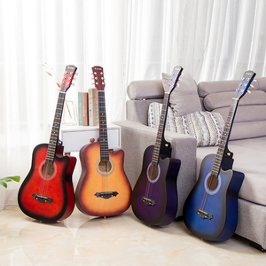 <span class=keywords><strong>Guitarra</strong></span> Acústica de Madera Jieyang de 38 Pulgadas, Económica, de Gran Calidad, la Más Vendida <span class=keywords><strong>para</strong></span> <span class=keywords><strong>Principiantes</strong></span> - Product Image 2
