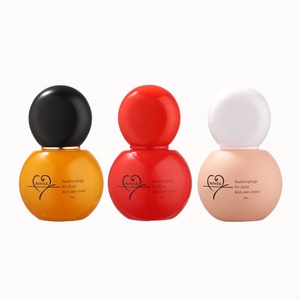 Flacon cosmétique de 30 ml avec bouchon sphérique, pompe à lotion, emballage de luxe pour sérum, flacon vide pour sérum et fond de teint - Product Image 5
