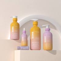 Botellas de Vidrio Redondas Personalizadas Estilo Boston para Aceite Capilar, Champú y Acondicionador con Acabado Mate y Serigrafía