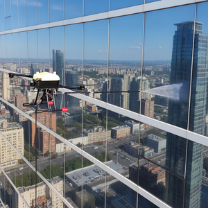 Drone <span class=keywords><strong>de</strong></span> nettoyage haute pression Joyance <span class=keywords><strong>pour</strong></span> usage domestique, idéal <span class=keywords><strong>pour</strong></span> les fenêtres <span class=keywords><strong>de</strong></span> bâtiments, les voitures, les panneaux publicitaires, les toits et les panneaux solaires - Product Image 1