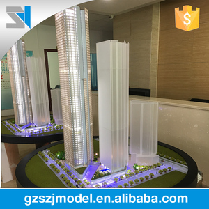 Modèle d'échelle architecturale 1:50 pour l'<span class=keywords><strong>immobilier</strong></span> investi, modèle d'architecture 3d - Product Image 2