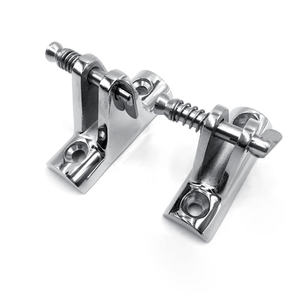 Pièces de bateau à voile en acier inoxydable 316 de la marque Starfish, fixation de capote bimini, charnière pivotante de pont, montage de 22,5 à 25,5 mm de longueur, utilisée pour les bateaux à voile - Product Image 5