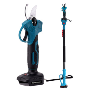 4inch/6inch Industrial DIY OEM <b>Mini</b> Chainsaw Extension Pole Battery Powered Cordless Telescopic Handle Stainless Steel Chain <b>Saw</b> - Product Image 6