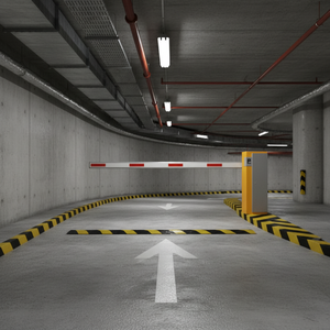 Barrière de stationnement TW901 avec télécommande, prix de gros, barrière automatique en béton aux prix d'usine - Product Image 5