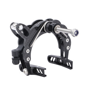 Lightweight Carbon Fiber C <span class=keywords><strong>Brake</strong></span> Clamp Pads Essential <span class=keywords><strong>Bicycle</strong></span> <span class=keywords><strong>Brake</strong></span> Device Projetado Especificamente para Brompton <span class=keywords><strong>Folding</strong></span> Bike - Product Image 5