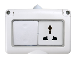 Chất lượng cao 1 gang ổ cắm với nối đất không thấm nước IP55 tường ổ cắm <span class=keywords><strong>schuko</strong></span> không thấm nước Ổ cắm ổ cắm - Product Image 2