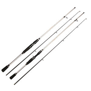 Canne à pêche à la traîne à action moyenne rapide, guides SIC, pour la pêche en mer, cible : bar, pêche en bord de mer, poignée droite, modèle haut de gamme - Product Image 4