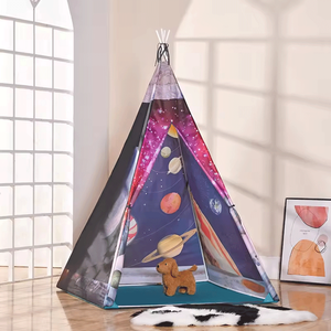 Tienda de juegos plegable en forma de cono suave, juguete deportivo para niños y niñas, casa de juegos para niños con espacio de poliéster - Product Image 6