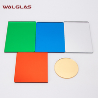 Plaque acrylique transparente bidirectionnelle de 1 mm/2 mm/3 mm avec service de découpe pour la construction et la publicité