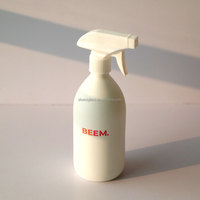 Botol semprot kustom mewah keluaran baru untuk kaca kamar 500ml dengan segel pompa untuk kemasan produk rumah tangga cetak Logo